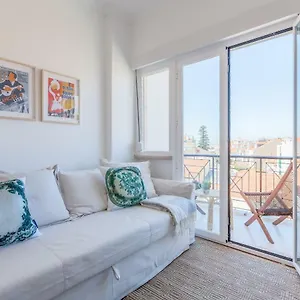 Renovated Sunny With Amazing Sunset Balcony , By Timecooler Apartamento Lisboa